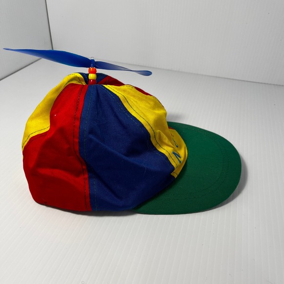 Google Noogler Propeller Hat Multicolor Baseball Cap Fun Novelty - Picture 4 of 7